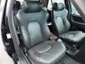 1996 Saab 9000 Black Interior Front Seat Photo