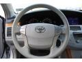 2007 Toyota Avalon Light Gray Interior Steering Wheel Photo