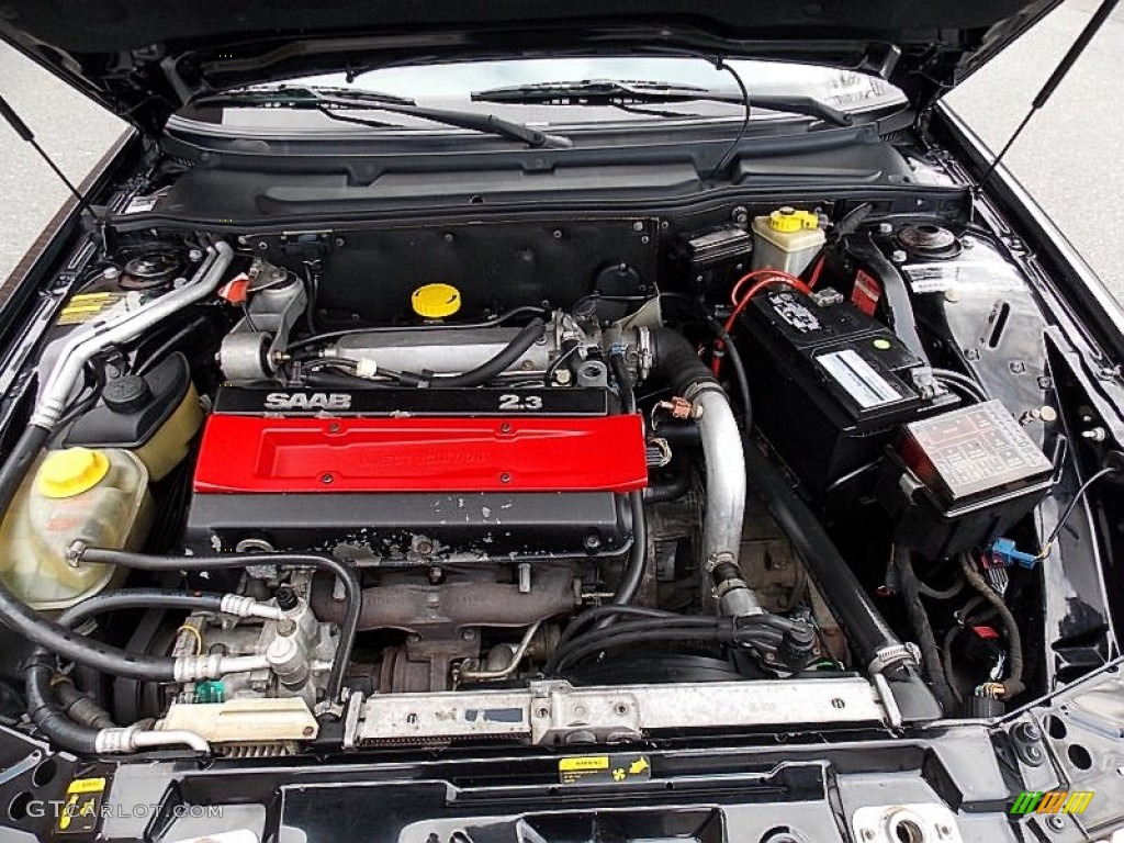 1996 Saab 9000 Aero 2.3 Liter Turbocharged DOHC 16-Valve 4 Cylinder Engine Photo #77645388