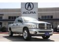 2007 Bright Silver Metallic Dodge Ram 1500 Big Horn Edition Quad Cab 4x4  photo #1