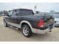 2011 Brilliant Black Crystal Pearl Dodge Ram 1500 Laramie Crew Cab  photo #3