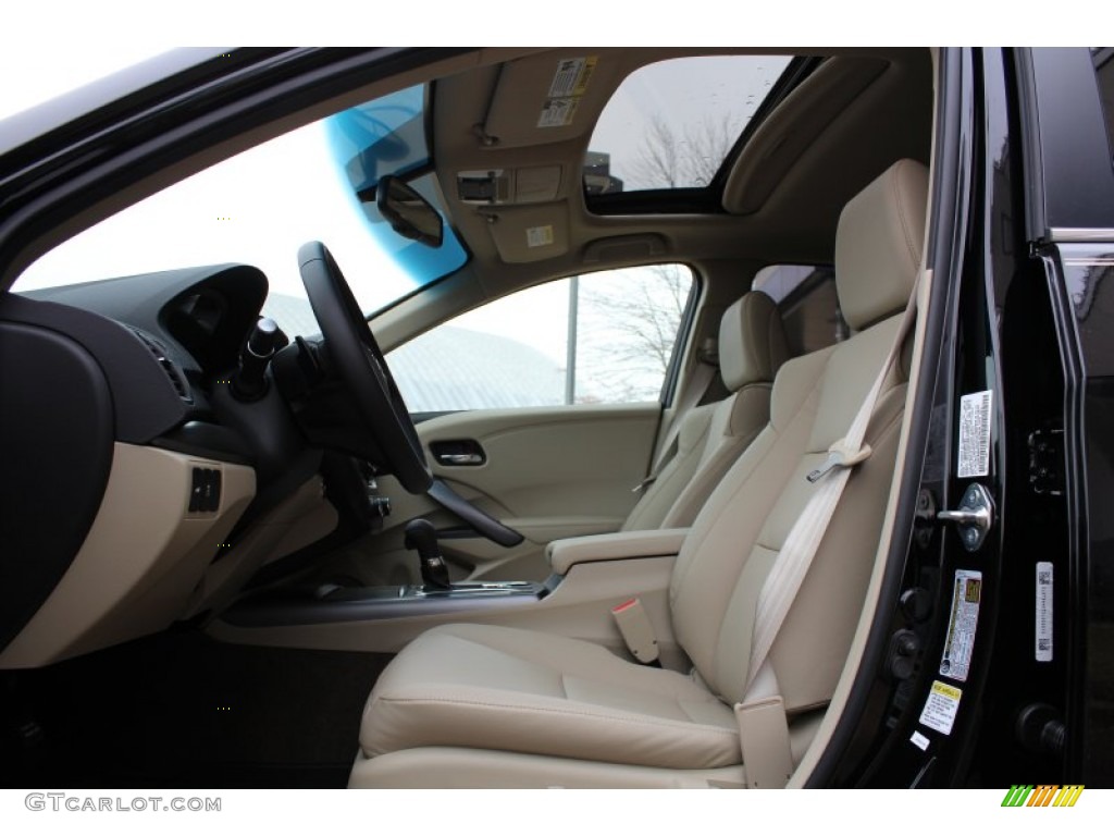 Parchment Interior 2013 Acura RDX Technology AWD Photo #77646174