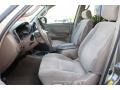 2002 Toyota Sequoia Oak Interior Front Seat Photo