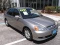 2003 Shoreline Mist Metallic Honda Civic Hybrid Sedan  photo #1