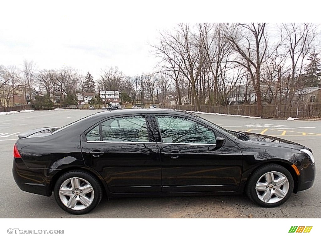 Tuxedo Black Metallic 2011 Mercury Milan I4 Exterior Photo #77646561