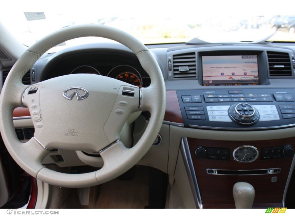 2007 Infiniti M 35 Sedan Wheat Dashboard Photo #77647365