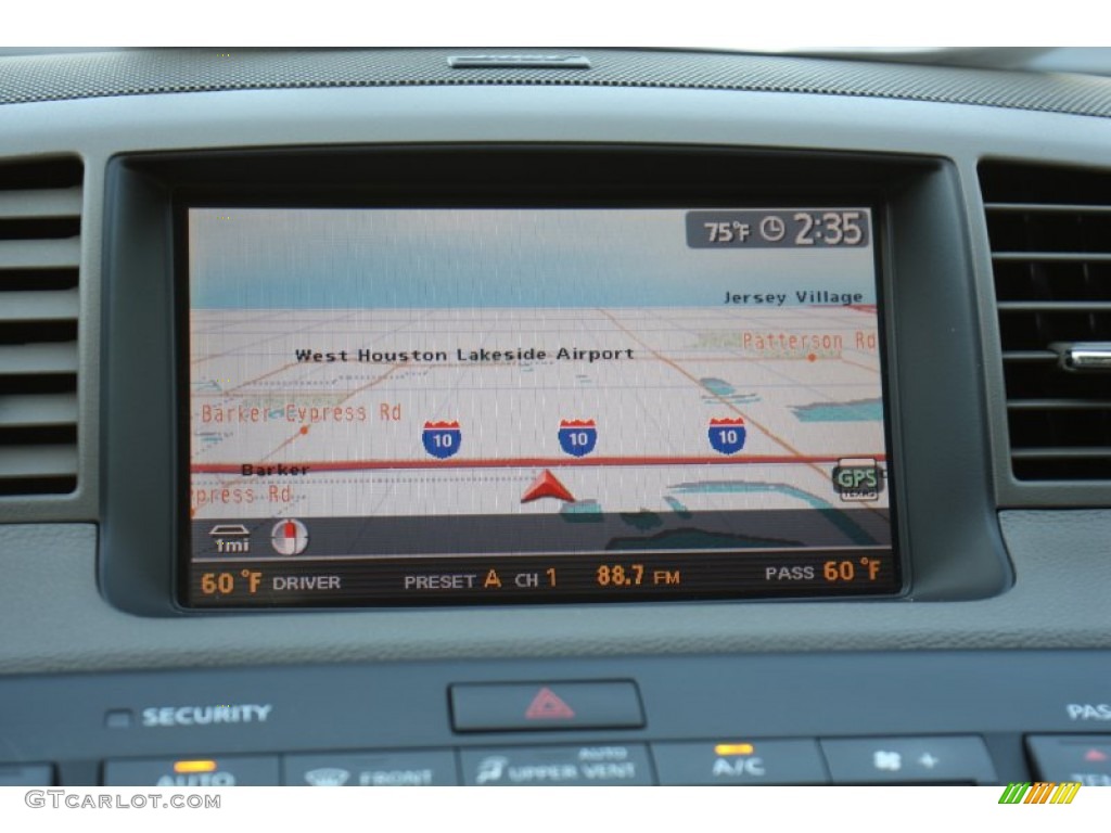 2007 Infiniti M 35 Sedan Navigation Photos