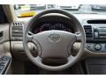 Taupe 2005 Toyota Camry LE Steering Wheel