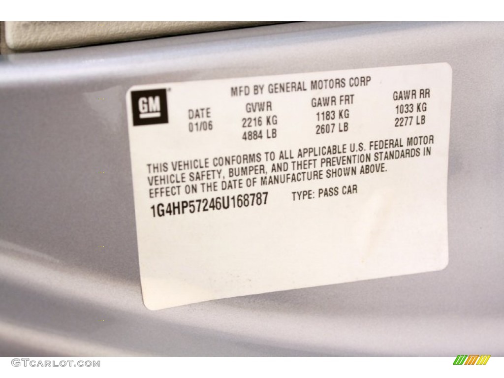 2006 Lucerne CX - Glacier Blue Metallic / Cashmere photo #19