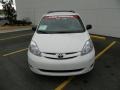2007 Arctic Frost Pearl White Toyota Sienna CE  photo #2