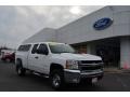 Summit White 2009 Chevrolet Silverado 2500HD LT Extended Cab