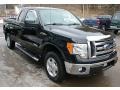 2011 Ebony Black Ford F150 XLT SuperCab 4x4  photo #11