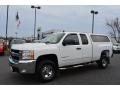 Summit White - Silverado 2500HD LT Extended Cab Photo No. 6