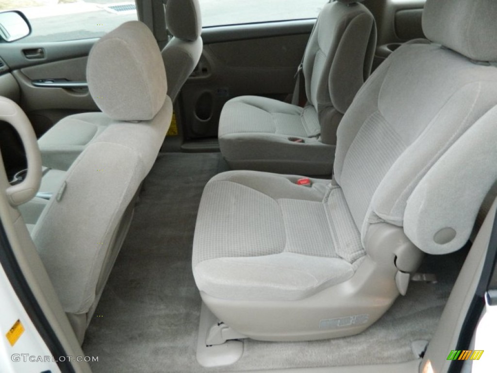 2007 Toyota Sienna CE Rear Seat Photos