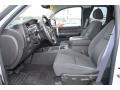 Ebony 2009 Chevrolet Silverado 2500HD LT Extended Cab Interior Color