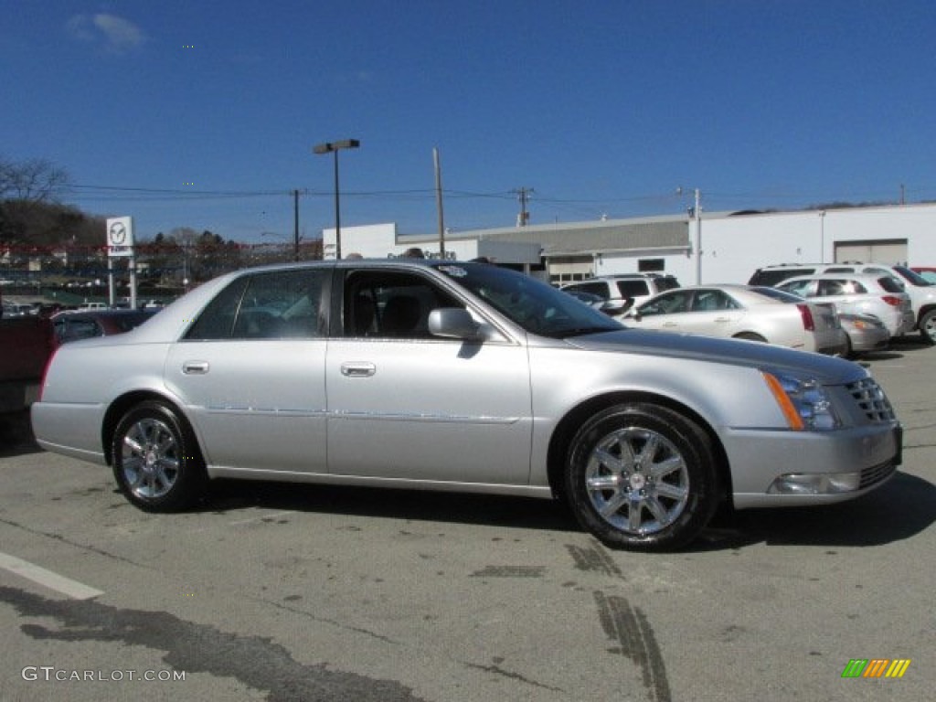 Radiant Silver Metallic 2011 Cadillac DTS Premium Exterior Photo #77648832