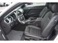  2014 Mustang V6 Premium Coupe Charcoal Black Interior