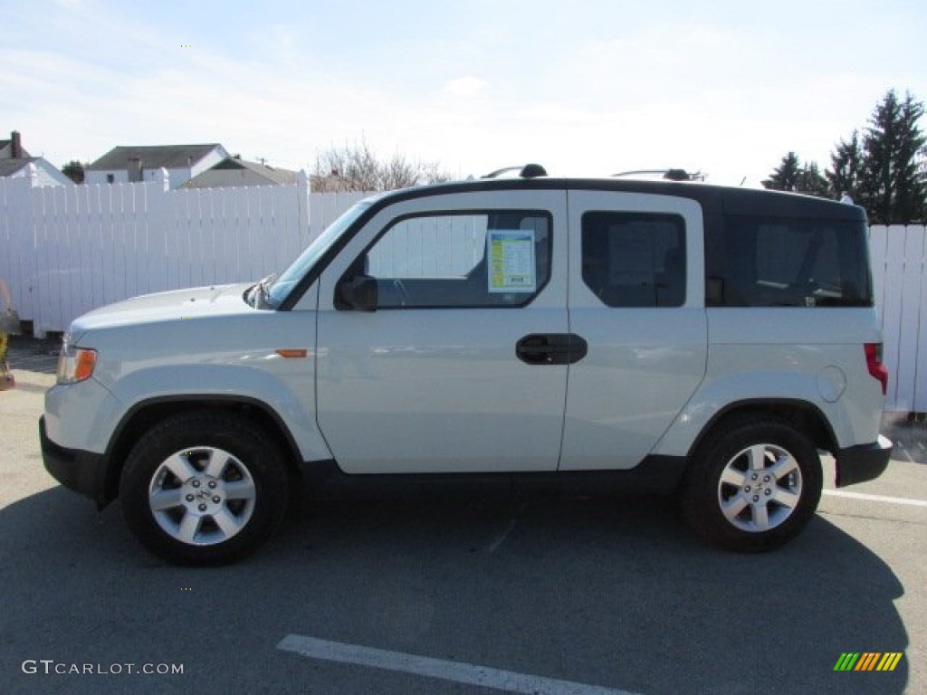 2009 Element EX AWD - Omni Blue Pearl / Gray photo #2