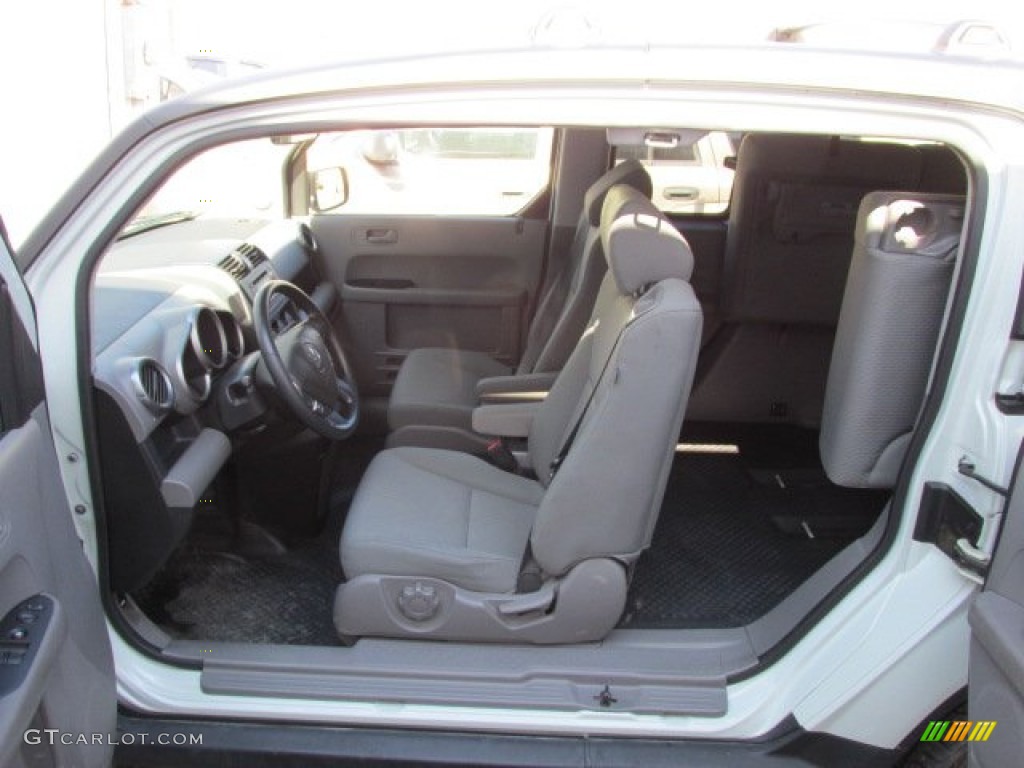 Gray Interior 2009 Honda Element EX AWD Photo #77649328