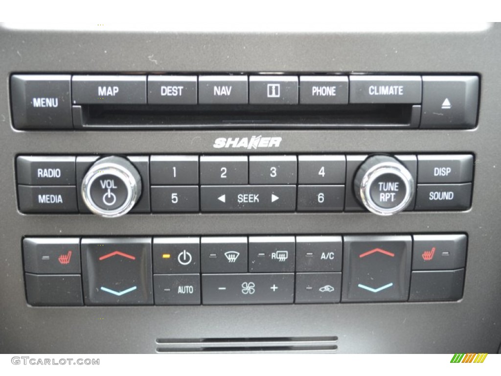 2014 Ford Mustang V6 Premium Coupe Controls Photo #77649426