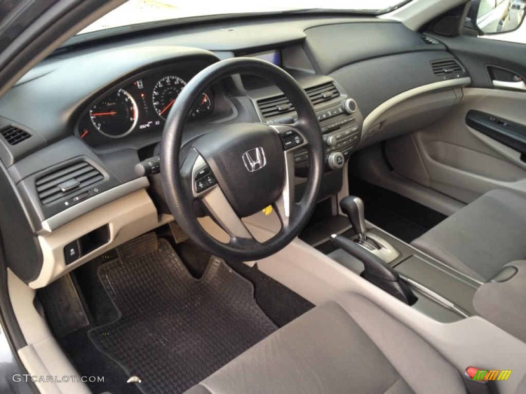 Ivory Interior 2012 Honda Accord LX Premium Sedan Photo #77649492