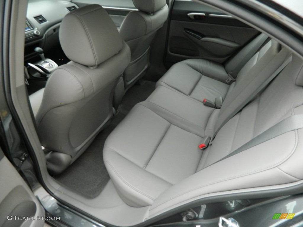 2011 Honda Civic EX-L Sedan Rear Seat Photo #77649648