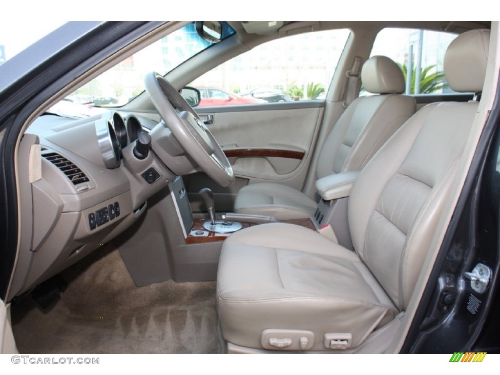 Cafe Latte Interior 2005 Nissan Maxima 3.5 SL Photo #77649858