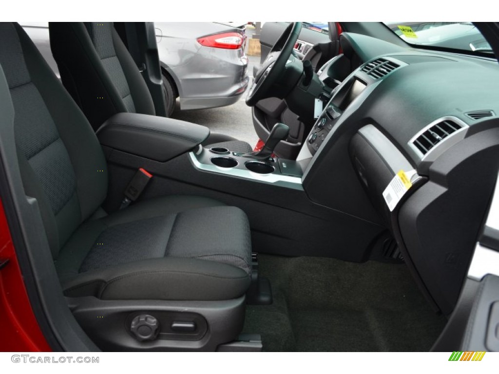 2013 Explorer XLT - Ruby Red Metallic / Charcoal Black photo #16
