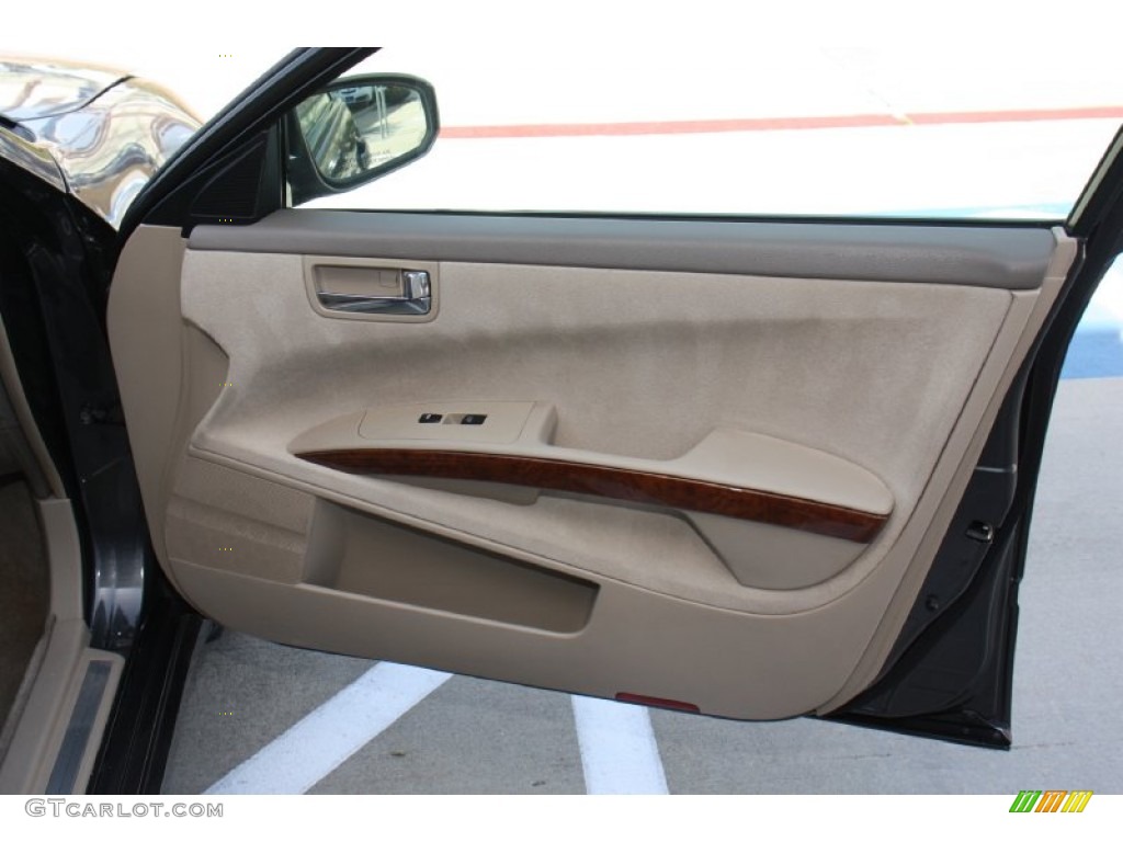 2005 Nissan Maxima 3.5 SL Cafe Latte Door Panel Photo #77649951