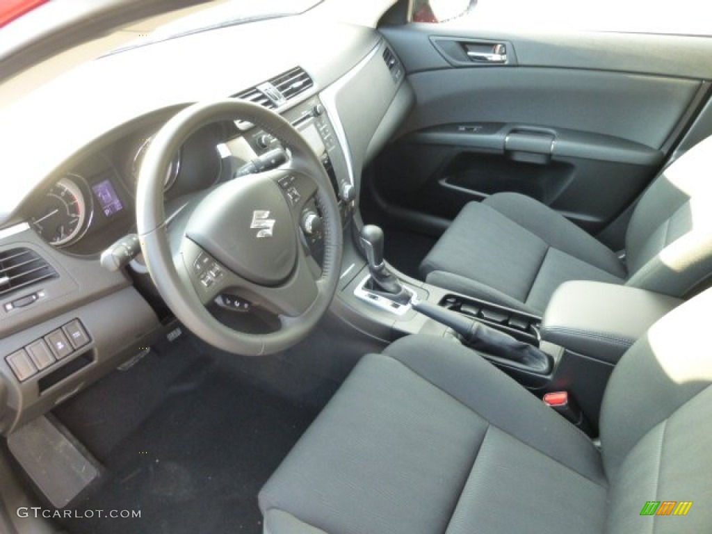 Black Interior 2013 Suzuki Kizashi SE AWD Photo #77650719
