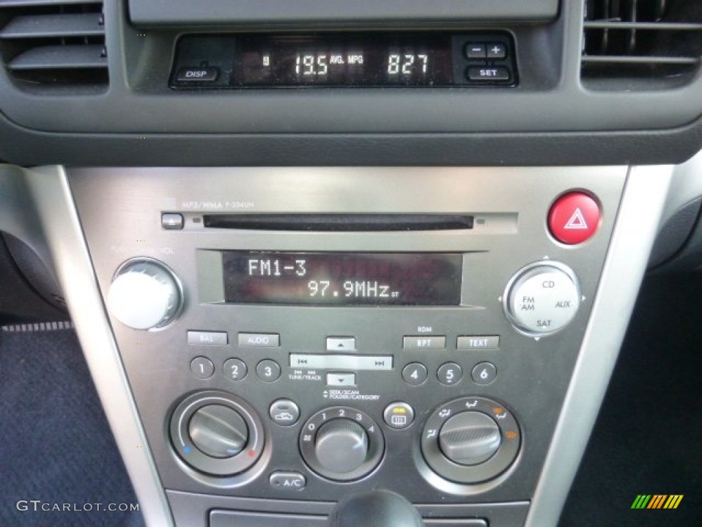 2008 Subaru Outback 2.5i Wagon Controls Photo #77651174