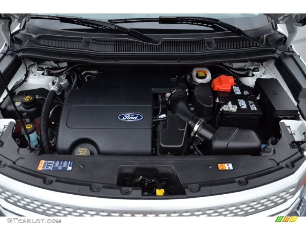 2013 Ford Explorer XLT 4WD 3.5 Liter DOHC 24-Valve Ti-VCT V6 Engine Photo #77651463