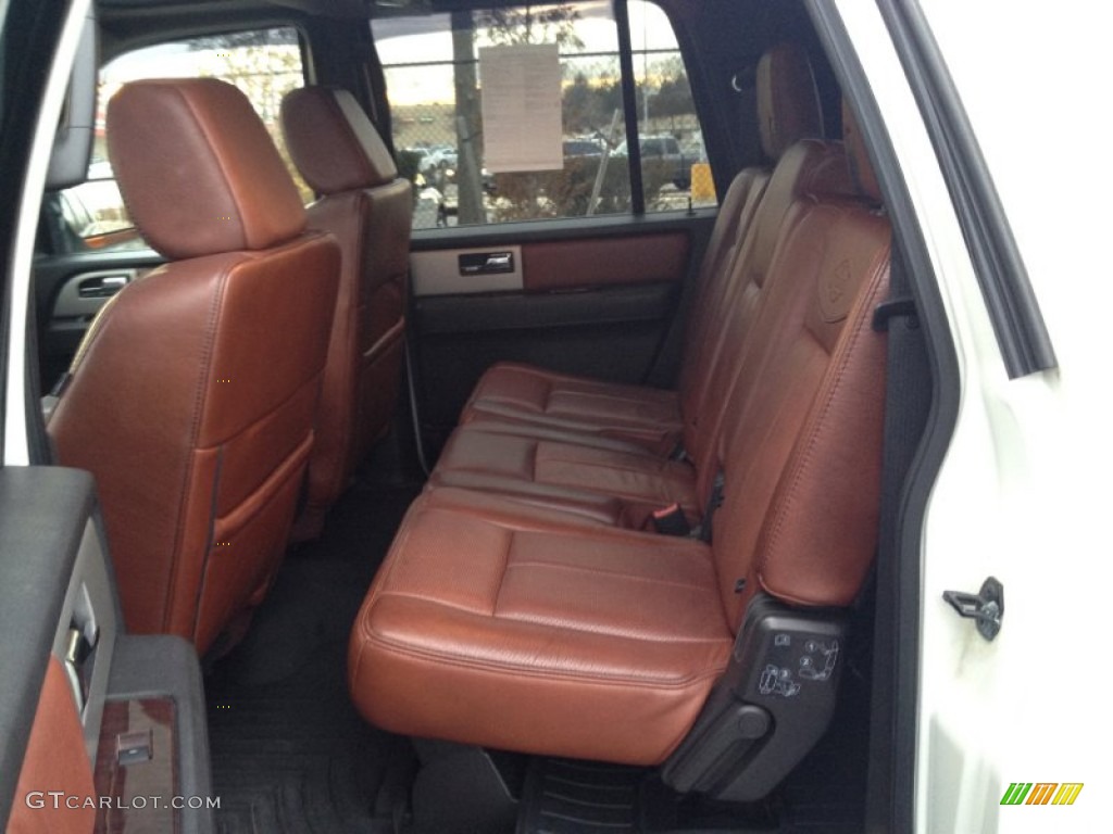 2008 Ford Expedition EL King Ranch 4x4 Rear Seat Photo #77651659
