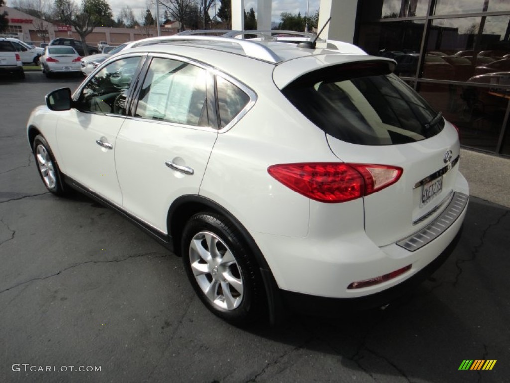 Moonlight White 2010 Infiniti EX 35 AWD Exterior Photo #77651712