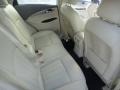 2010 Infiniti EX Wheat Interior Rear Seat Photo