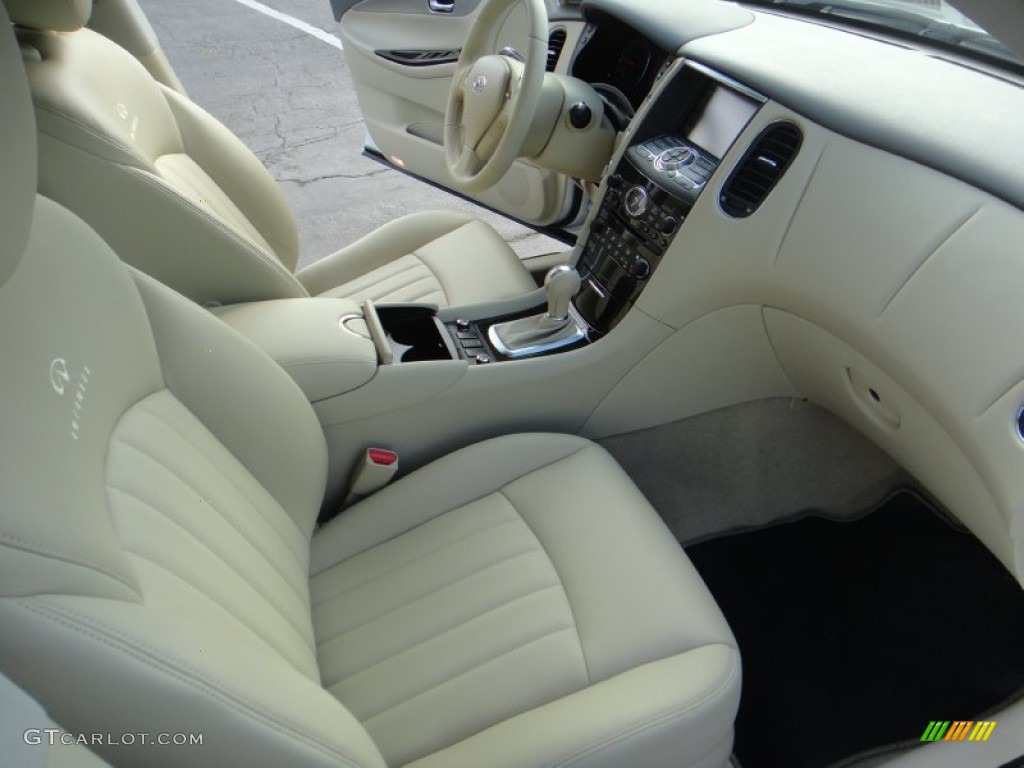 Wheat Interior 2010 Infiniti EX 35 AWD Photo #77651964