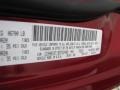 PRJ: Inferno Red Crystal Pearl 2009 Dodge Ram 1500 Laramie Quad Cab Color Code