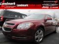 2010 Red Jewel Tintcoat Chevrolet Malibu LT Sedan  photo #1