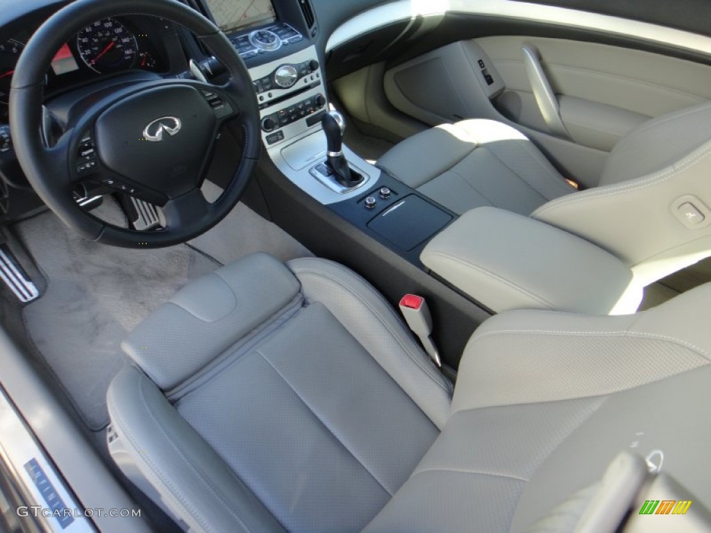 Stone Interior 2009 Infiniti G 37 S Sport Coupe Photo #77652330