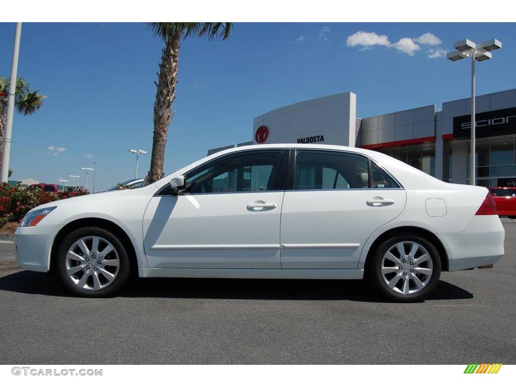 Taffeta White 2006 Honda Accord EX-L V6 Sedan Exterior Photo #7765239