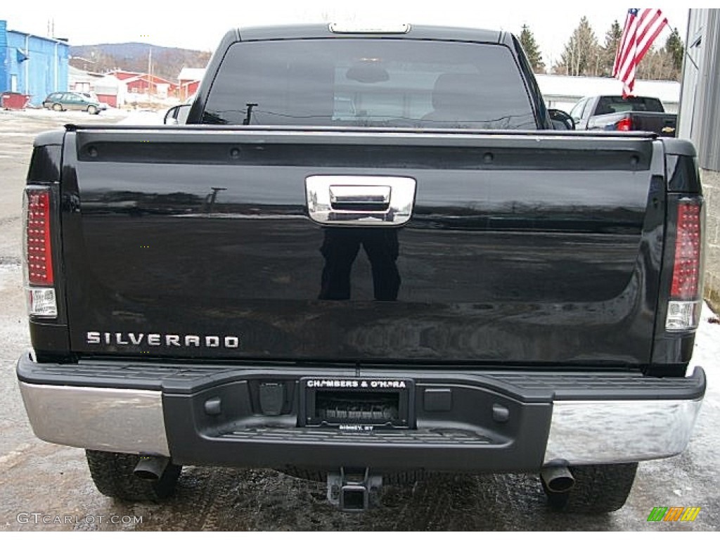 2008 Silverado 1500 Z71 Regular Cab 4x4 - Black / Ebony photo #7