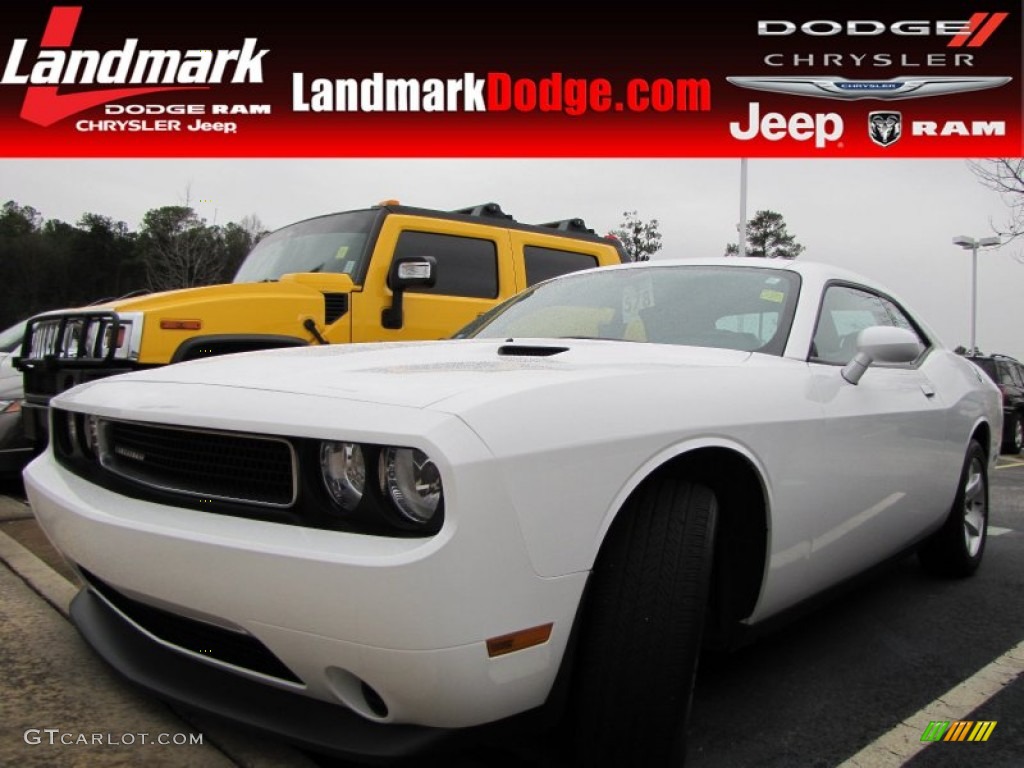 2011 Challenger SE - Bright White / Dark Slate Gray photo #1
