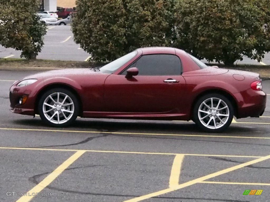 Copper Red Mica 2012 Mazda MX-5 Miata Touring Hard Top Roadster Exterior Photo #77653378
