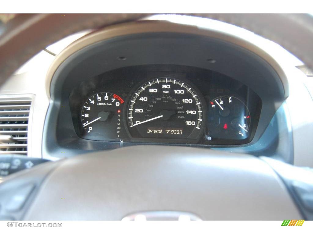 2006 Honda Accord EX-L V6 Sedan Gauges Photo #7765344