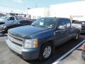 2008 Blue Granite Metallic Chevrolet Silverado 1500 LT Extended Cab  photo #3