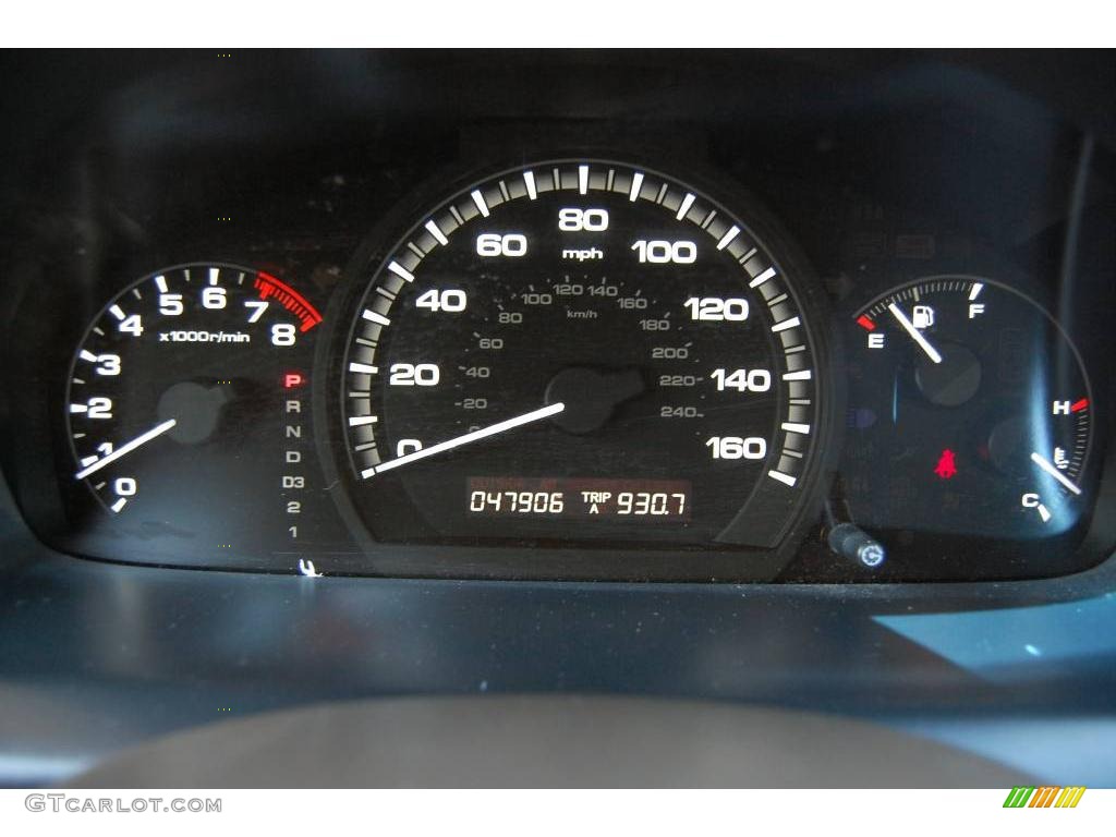 2006 Honda Accord EX-L V6 Sedan Gauges Photo #7765359