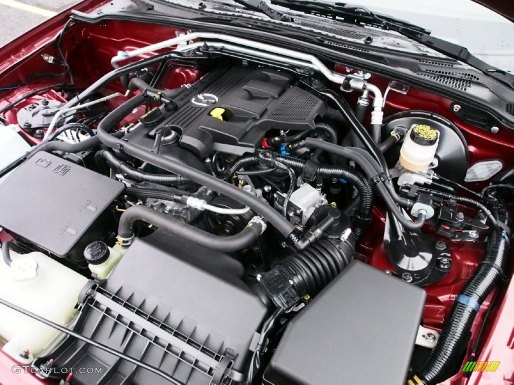 2012 Mazda MX-5 Miata Touring Hard Top Roadster Engine Photos
