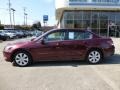 2009 Basque Red Pearl Honda Accord EX-L Sedan  photo #2