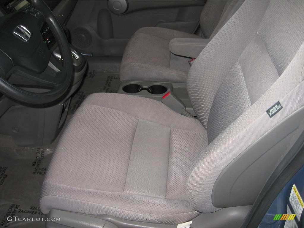 2007 CR-V LX - Glacier Blue Metallic / Gray photo #9
