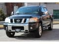 2010 Navy Blue Metallic Nissan Titan LE Crew Cab 4x4  photo #14